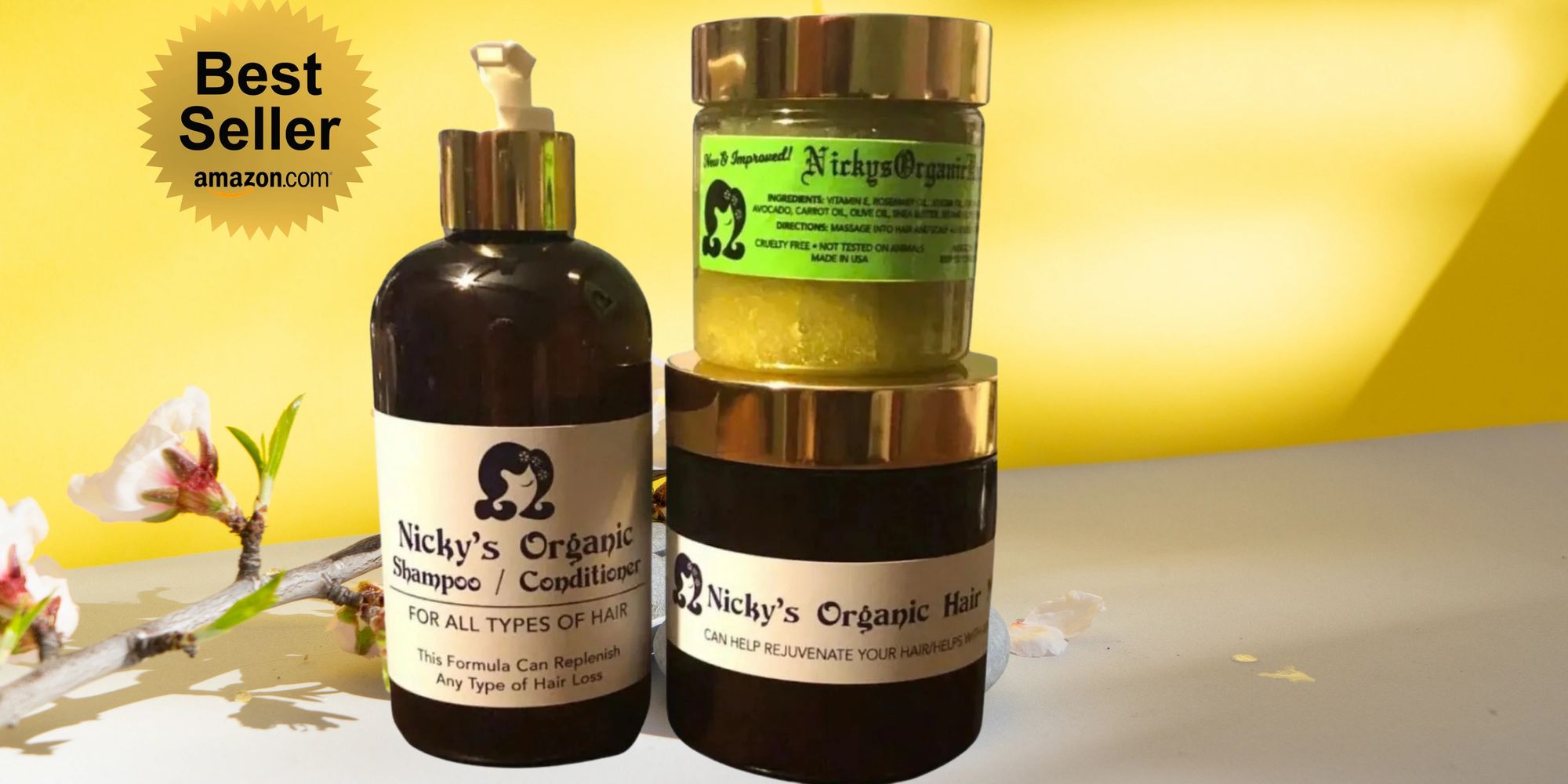 The Nicky's Organic Hair Grow Treatment